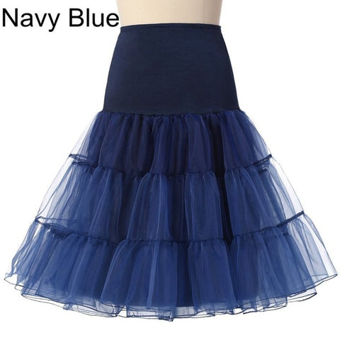 24 Hours for Shipping Free 50s Cosplay Petticoat Rockabilly Dress Crinoline for Woman Wedding Bridal Underskirt Rockabilly Tutu