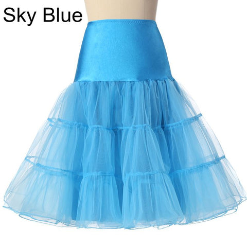 24 Hours for Shipping Free 50s Cosplay Petticoat Rockabilly Dress Crinoline for Woman Wedding Bridal Underskirt Rockabilly Tutu