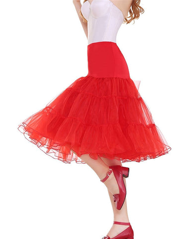 24 Hours for Shipping Free 50s Cosplay Petticoat Rockabilly Dress Crinoline for Woman Wedding Bridal Underskirt Rockabilly Tutu