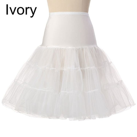 24 Hours for Shipping Free 50s Cosplay Petticoat Rockabilly Dress Crinoline for Woman Wedding Bridal Underskirt Rockabilly Tutu