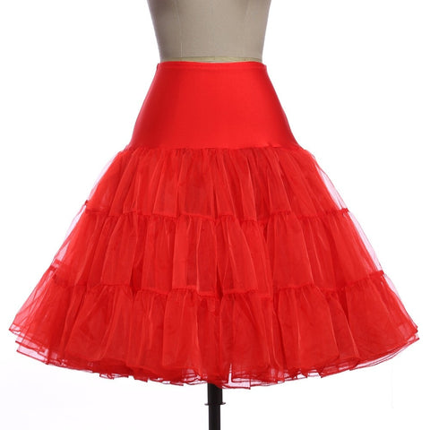 24 Hours for Shipping Free 50s Cosplay Petticoat Rockabilly Dress Crinoline for Woman Wedding Bridal Underskirt Rockabilly Tutu