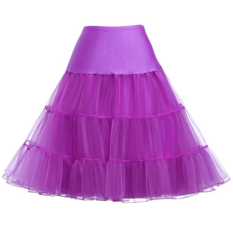 24 Hours for Shipping Free 50s Cosplay Petticoat Rockabilly Dress Crinoline for Woman Wedding Bridal Underskirt Rockabilly Tutu