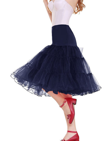 24 Hours for Shipping Free 50s Cosplay Petticoat Rockabilly Dress Crinoline for Woman Wedding Bridal Underskirt Rockabilly Tutu