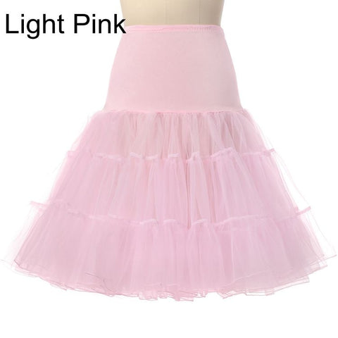 24 Hours for Shipping Free 50s Cosplay Petticoat Rockabilly Dress Crinoline for Woman Wedding Bridal Underskirt Rockabilly Tutu