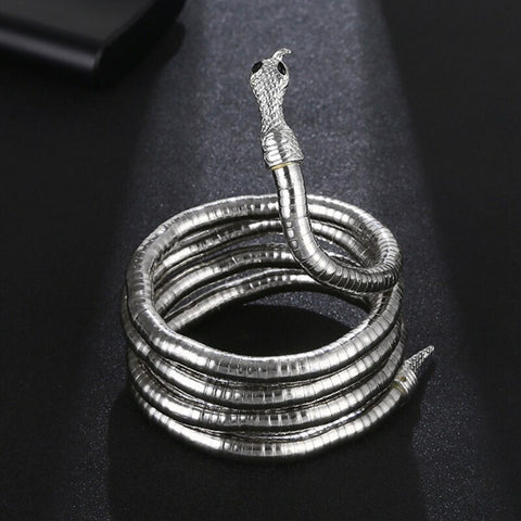 CANPEL Trendy Jewelry Snake Necklace Hot Selling Personality Design Soft Metal Necklace For Women Party Gift