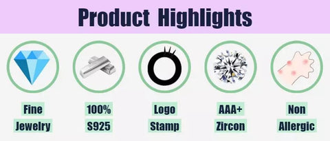 18K Shine Gold Wedding Bands Finger Rings For Women Silver 925 Original Jewelry Round Halo Clear Zircon Stones Mother's Day Gift