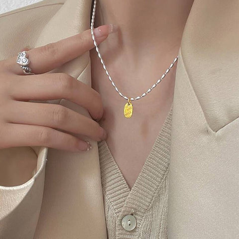 Silver Color Cute Animal Balloon Dog Necklace Creative Pendant Sparkling Clavicle Chain Necklace Ladies Girl Gift Fine Jewelry