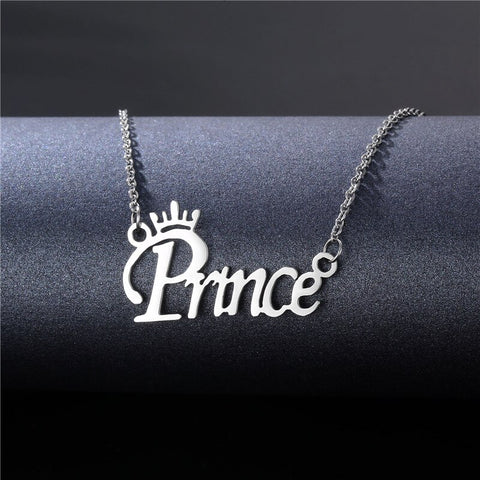 Stainless steel name necklace female zodiac necklace personality letters clavicle chain