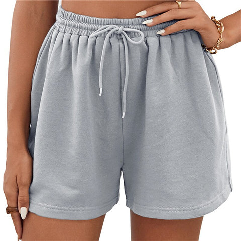 Women Simple Shorts Cotton Cozy Casual Shorts Home Yoga Beach Pants Female Sports Shorts Indoor Outdoor Wide Leg Bottoms 2023