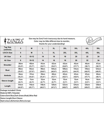 ZANZEA Summer Vintage Dress Women Casual Midi Sundress Robe Femme Solid Party Vestido Short Sleeve Lace Patchwork Kaftan Dresses